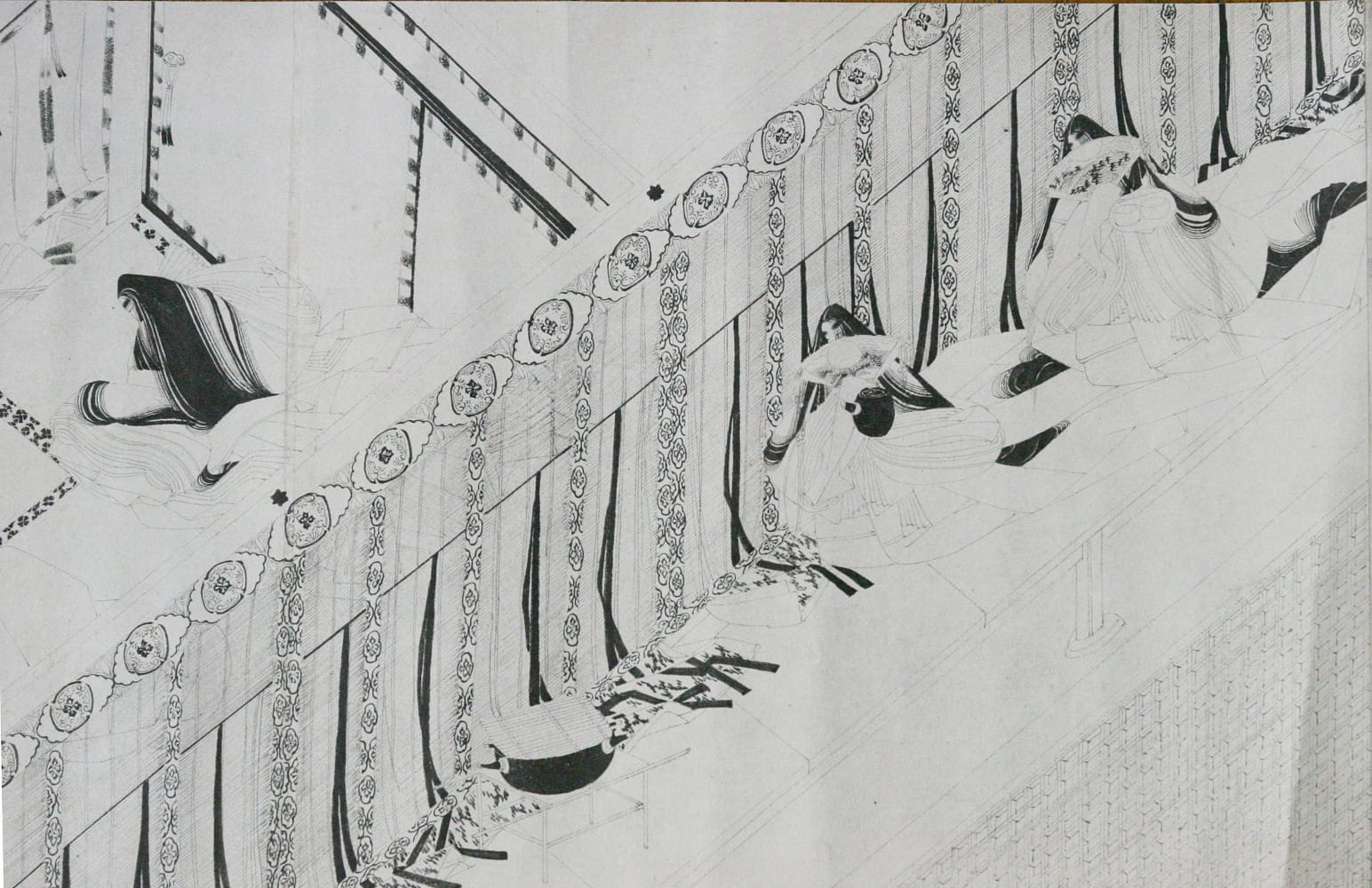 The Pillow Book, 13th-century illustrated handscroll